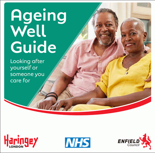 Ageing well in Haringey guide cover