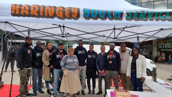 Haringey Youth Hub - group photo 