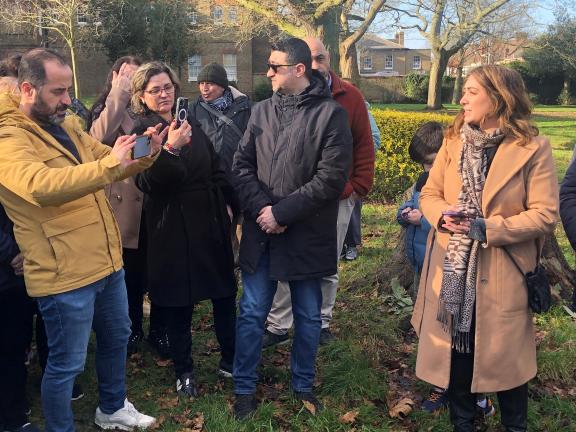 Remembrance Event @ Bruce Castle Park Pic 2.