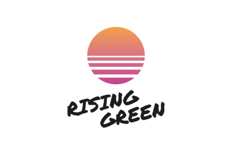 Rising Green youth hub logo