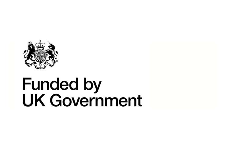 Funded by UK Government logo