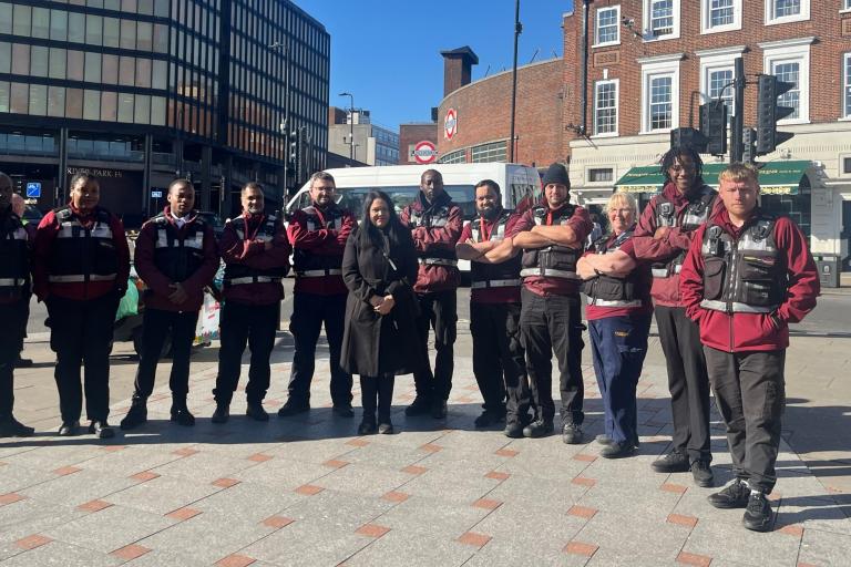 Cllr Chandwani & the Waste Enforcement Team Pic 1