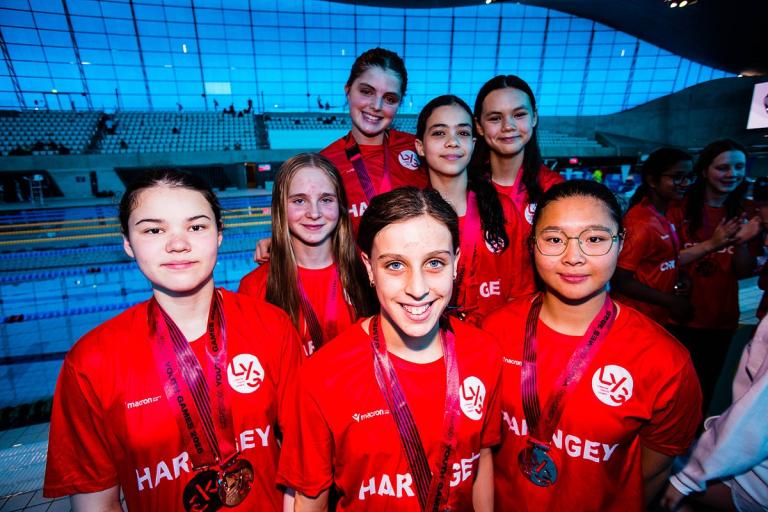 HGY 2nd Girls Swimming