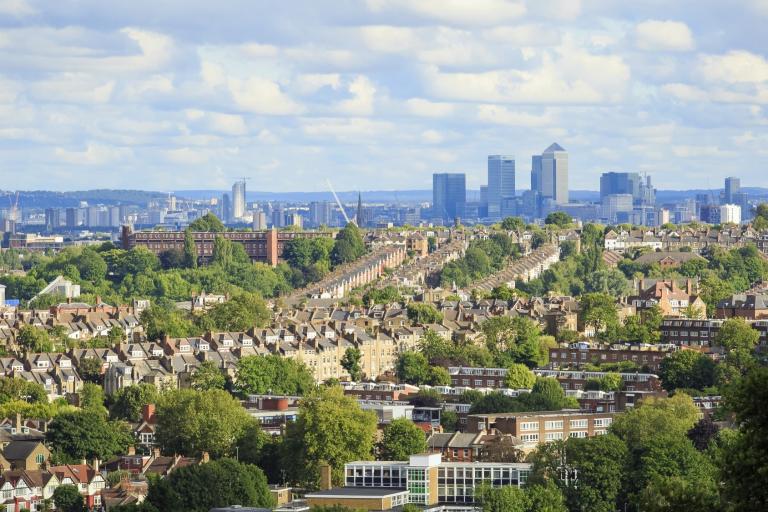 Haringey homes aerial shot-2