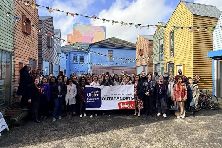 Ofsted group image Leader, Cabinet & staff-2