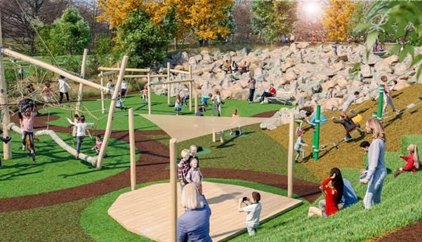 Finsbury Park Over 8s Play Area | Haringey Council